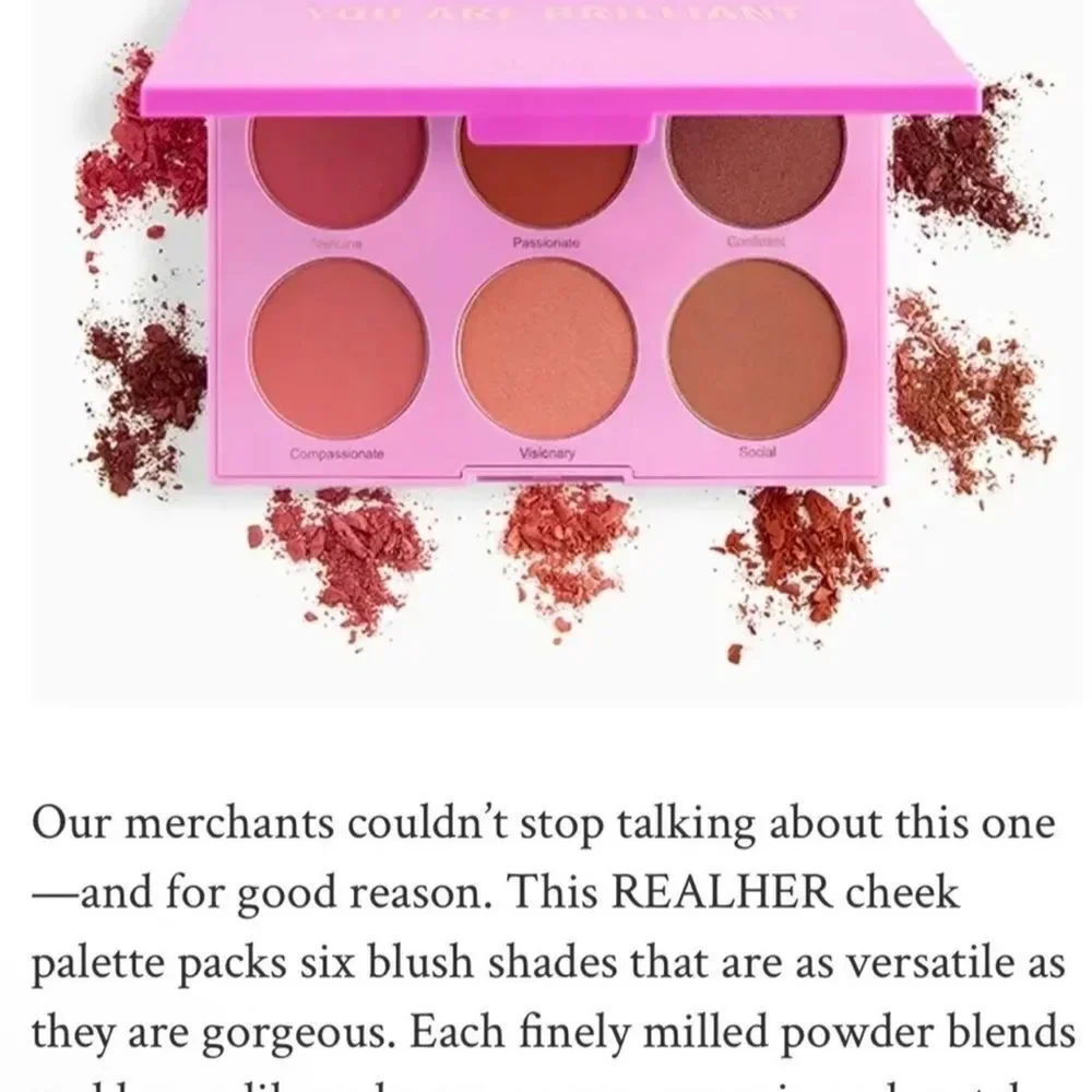 🆕 REALHER You Are Brilliant Pro Blush Palette